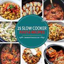 These crockpot recipes are super easy to make, just throw everything together in your crockpot and let it do a. 25 Scrumptious Slow Cooker Pasta Recipes Dinner At The Zoo
