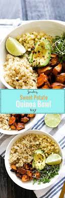 Smokey Sweet Potato Quinoa Bowl V Gf Tennis Health Fitness Recipe Recipes Vegetarian Recipes Whole Food Recipes
