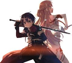 Sword art online yuuki asuna, anime, anime girls, simple background. Kirito And Asuna Wallpaper And Background Image 1400x1242 Id 632080 Wallpaper Abyss