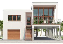 Modern house plans are recognizable for their unique, bold and dramatic architecture. Architecture Architecture Home Plan Ch545 Beach House Flooring House On Stilts House Plans