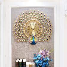 Check spelling or type a new query. Large Peacock Wall Clock Modern Design Home Decor Wall Watch Living Room Bedroom Mute Clock Wall Metal Digital Wall Clocks Wall Clocks Aliexpress