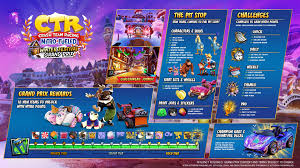 This section details how to unlock every single character, kart and cosmetic in the game, … Crash Team Racing Nitro Fueled Winter Festival Grand Prix Begins December 12 Gematsu