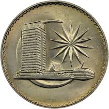 Following is a rundown on coin values for copper, nickel, and silver coins made between the years 1900 and 2000. Malaysia Ringgit Km 9 1 Prices Values Ngc