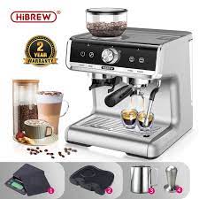 User rating, 5 out of 5 stars with 1 review. Hibrew Barista Pro 19bar Bean To Espresso Cafetera Commercial Level Coffee Machine With Full Kit For Cafe Hotel Restaurant Coffee Makers Aliexpress