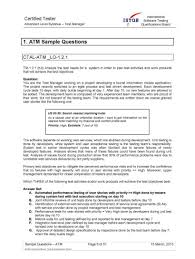 Istqb Advanced Level Exam For Test Manager Sample Question Papers 2020 2021 Studychacha