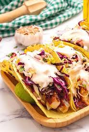 With it, you will also add the vinegrette that goes with the red cabbage. Easy Fish Tacos A Mind Full Mom