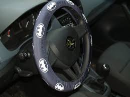 Black And White Steering Wheel Cover Steering Wheel Cover Steering Wheel Decor Batman Style Car Decor Black Wheel Cover Man Steering Wheel Car Decor Wheel Decor Steering Wheel Cover Steering Wheel