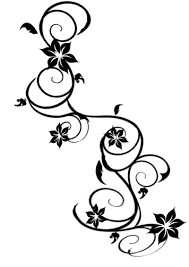 Black And White Flower Vines Clipart 24 Awesome Vine Tattoo Designs Vine Tattoos Flower Vine Tattoos Vine Foot Tattoos
