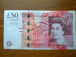 Pierderile au fost mai mult decât financiare. Noua Bancnota De 50 Lire Sterline Pounds Anglia Aunc Arhiva Okazii Ro