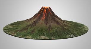 Volcano 3d Model Turbosquid Volcano Model Volcano 3d Model