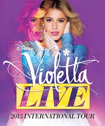 Violetta, phénomène venu d'amérique du sud, sorte de hannah montana 2.0, est une série musicale. Violetta Live 2015 Tournee De 18 Concerts Exceptionnels Dans Toute La France Pour Les Enfants Des 6 Ans Citizenkid