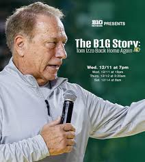 There is no Tom Izzo without Northern Michigan University. Watch 𝐓𝐡𝐞  𝐁𝟏𝐆 𝐒𝐭𝐨𝐫𝐲: 𝐓𝐨𝐦 𝐈𝐳𝐳𝐨 𝐁𝐚𝐜𝐤 𝐇𝐨𝐦𝐞 𝐀𝐠𝐚𝐢𝐧 at 7 pm ET 