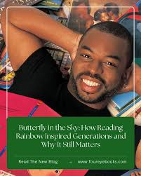 📚 "Take a look… it's in a book!" 🎶 Reading Rainbow wasn't just about  learning to read—it was about falling in love with stories and seeing the  world through someone else's eyes.