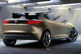 Showcased At The 2018 Auto Expo In February The Tata 45x Concept Previews The Futuristic Design Language Of The Company First Cars Futuristic Design Hatchback