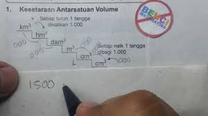 Berikut ini adalah beberapa contoh soal atau cara yang bisa dilakukan untuk mengubah satuan volume kubik ke liter. Satuan Volume Matematika Sd Youtube
