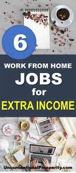 The 6 Highest Paying Home Based Jobs Unconventional Prosperity Work From Home Jobs Make Money From Home Home Based Jobs