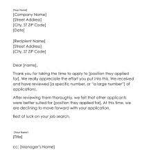 How To Write A Polite Yet Formal Job Rejection Letter (Samples)