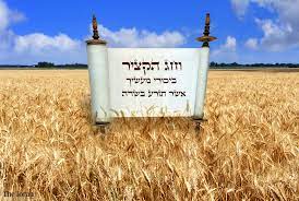 This was a basket of gold or silver that contained the first harvest of the seven species crops and was carried to the temple in jerusalem in a procession accompanied by. Shavuot How The Festival Of Harvest Grew Thetorah Com