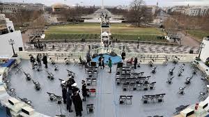 Much of washington dc has been locked down ahead of the inauguration, which will be protected by a huge deployment. D9rrmkyc Aa1em