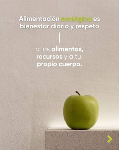 Cuidarte no empieza solo en lo que comes, sino en cómo consumes.​ 🥕 Elegir alimentación ecológica es una forma de bienestar diario, pero también de respeto:​ ▫️ A los alimentos.​ ▫️ A