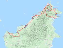This map was created by a user. The Pan Borneo Highway Connecting Msia S Forgotten States Trp