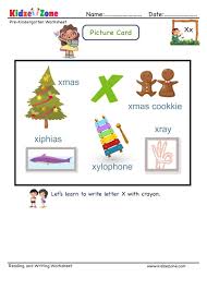 A derivative of a function in terms of x can be thought of as the rate of change of the function at a value of x. Letter X Picture Cards Worksheet Recognize Letter By Linking To Words