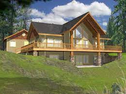 House Plan 039 00160 Lake Front Plan 3 304 Square Feet 2 Bedrooms 3 Bathrooms Basement House Plans Rustic House Plans Mountain House Plans