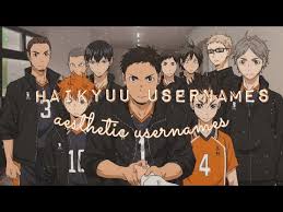 On this page you can find the random username generator (name maker) with the presets related to cosplay. 15 Haikyuu Usernames 2021 Youtube