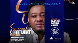 SPECIAL COMMUNION SERVICE || PST ROTIMI CALEB || 3RD AUGUST 2025