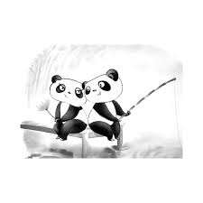 Romantik Panda 2020 Sanat Panda Romantik