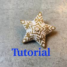 N3 Tutoriel Special Debutants Pour Etoile 3d Peyote 3d Etsy