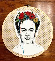 I call her Frida Kahmoo. #paintingwithwool #highlandcow #babyhighlandcow  #fridakahloinspired #needlefelting #grumpycow