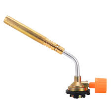 Butane Gas Torch Burner Welding Outdoor Camping Picnic Bbq Brazing Gas Torch Lighter Hand Ignition Cooking Tool But Welding Gas Camping Bbq Welding Equipment