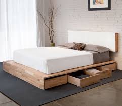 The first and foremost step is to find 3 straight boards with matching textures, further sanding the boards before joining them together. Simple Platform Beds Ideas On Foter