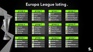 Y el sorteo de la fase de grupos de la competición que arrancará el próximo mes de septiembre no fue benévolo pa. Sporza Pa Twitter De Volledige Loting Van De Europa League