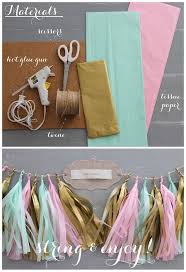 Diy Anleitung Fur Quasten Girlande Von Linen Lace Love Geburtstag Diy Geburtstagsideen Diy Girlande