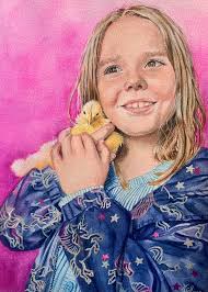 Hello, I'm a mixed media artist based in Aberdeen, Scotland. This painting,  "Nesting" was created with watercolours, then vibrant encaustic wax blocks  which are melted and applied with a little iron, there