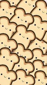 Find & download free graphic resources for wallpaper. Imagen De Wallpaper Toast And Bread Cute Food Wallpaper Wallpaper Iphone Cute Foodies Wallpaper