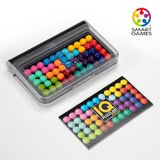 The top of the game board features a grid for 2d challenges and a grid for 3d pyramid challenges, while the bottom of the board. Smartgames Iq Puzzler Pro A Cognitive Skill Building Brain Game Brain Teaser For Ages 6 Up 120 Challenges In Travel Puzzles Aliexpress