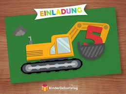 Einladungskarten Bagger Selbst Basteln Diy Anleitung Einladung Kindergeburtstag Basteln Vorlagen Einladung Kindergeburtstag Basteln Geburtstags Einladung Kinder