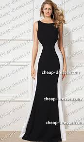 Black And White Evening Dresses Fabulous Black White Two Tone Color Block Open Back Floor Length Dress Prom Dresses Formal Dresses Ball Gown Homecoming Dr Dresses Ball Dresses Evening Dresses