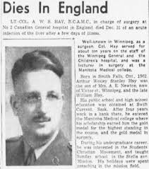 Arthur Wesley Stanley Hay