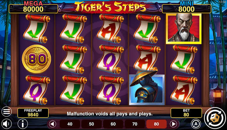 Tiger's Steps Hold And Win - 97.1% RTP | 1spin4win