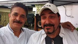 Rogelio Peralta con Abraham Gongora