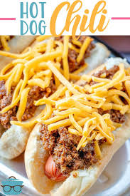 So, it's with great humility that i even attempt to recreate it. Homemade Hot Dog Chili Video The Country Cook