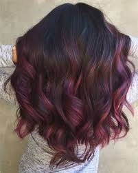 Black women naturally have darker hair, so getting blonde highlights near your face can add definition to it. 50 Shades Of Burgundy Hair Color Dark Maroon Red Wine Red Violet