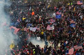 He selected the place for the capital. Pro Trump Mob Charges Media Destroys Equipment Outside Us Capitol