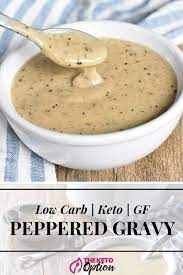 Peppered Keto Gravy Keto Recipes Easy Free Keto Recipes Recipes
