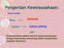 Mata kuliah kewirausahaan merupakan pelajaran yang membentuk karakter wirausaha atau komunikasi. Ppt Pengantar Kewirausahaan Powerpoint Presentation Free Download Id 5167958