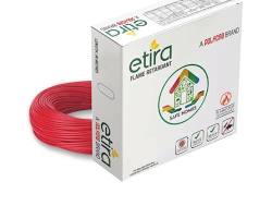 Polycab Etira Flame Retardant Wire 6 sq.mm 90m Red